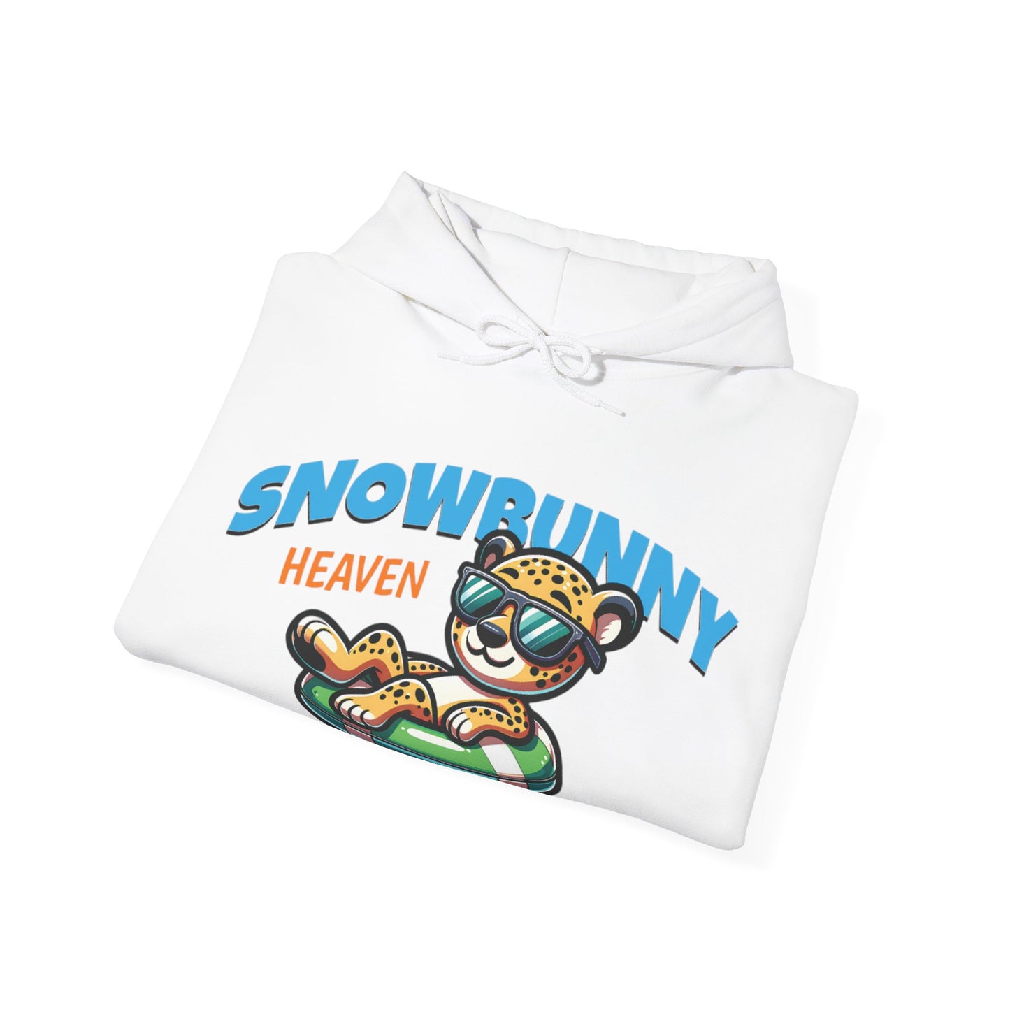 ❄️ SnowBunny Unisex CozyBlend™ Hooded Sweatshirt 🐰🌨️