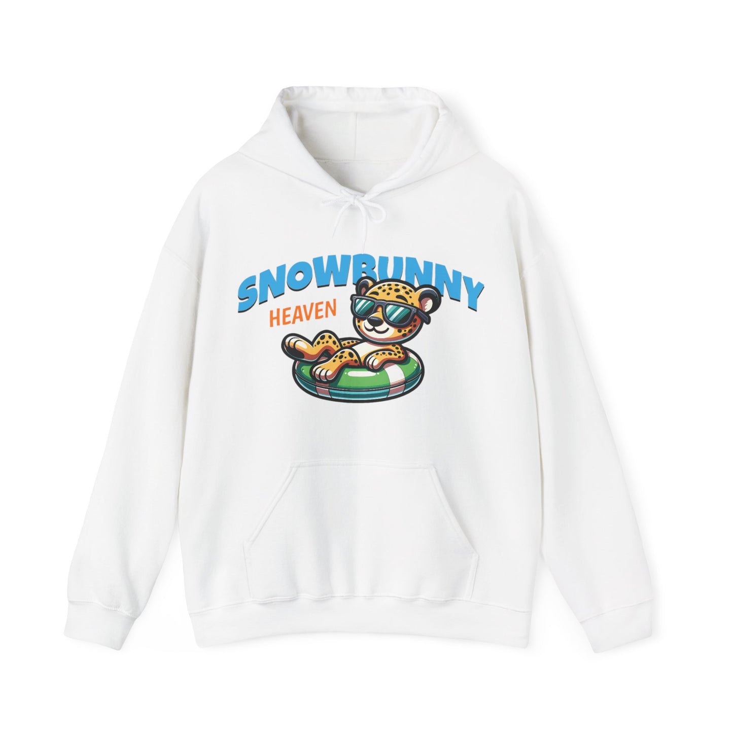 ❄️ SnowBunny Unisex CozyBlend™ Hooded Sweatshirt 🐰🌨️